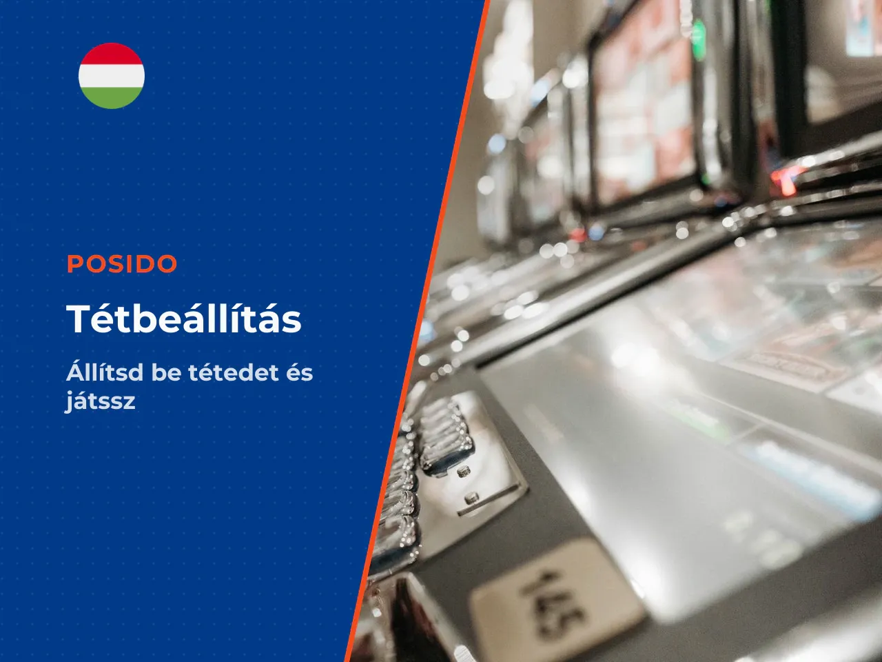 Tét kiválasztása és pörgetések indítása. A
