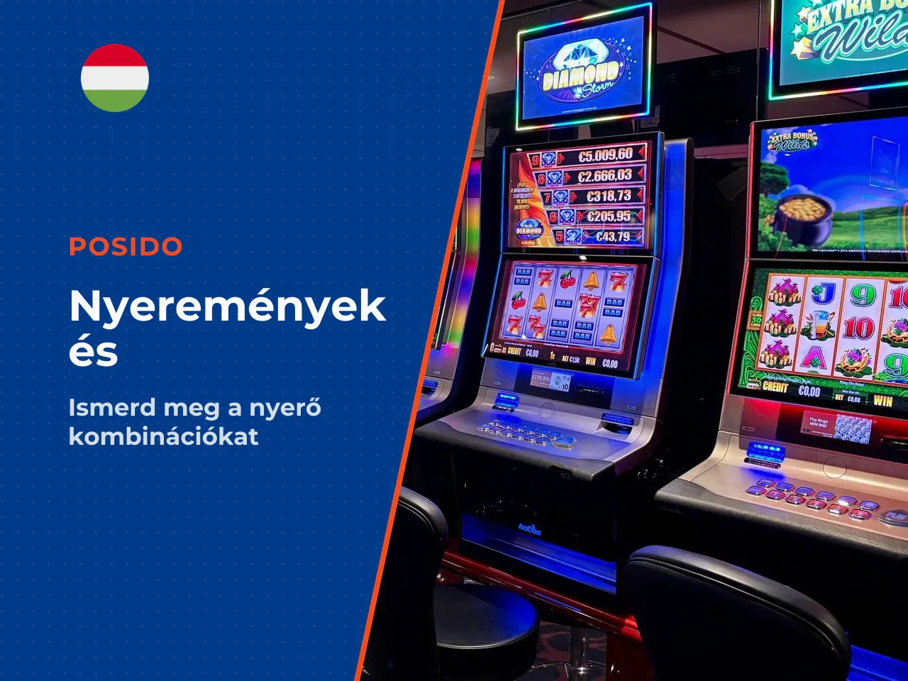 Nyerő kombinációk és kifizetések ellenőrzése. Amikor