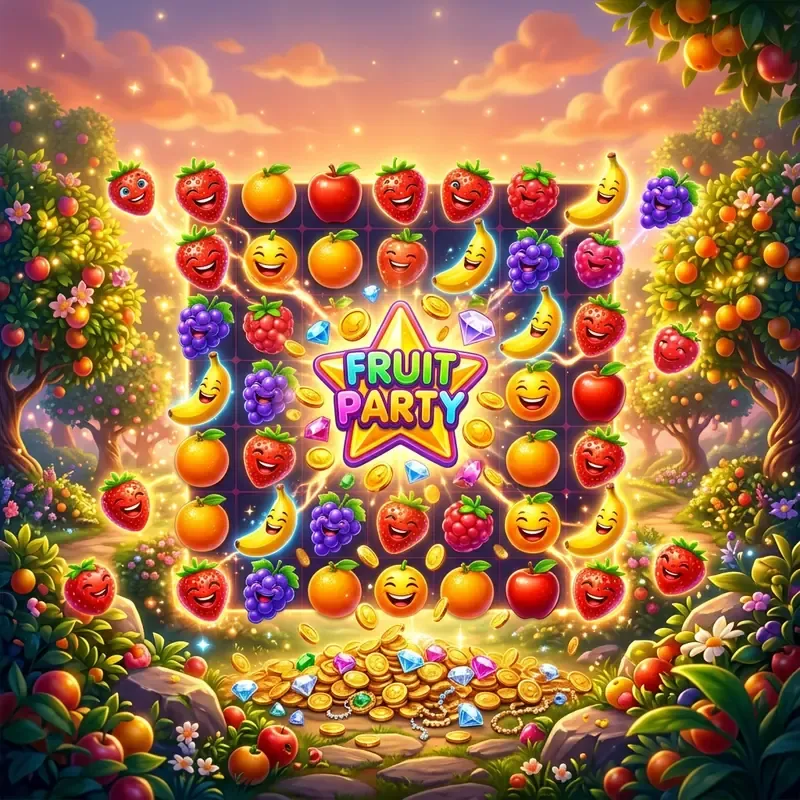 Fruit Party slot demo, ingyenes játék