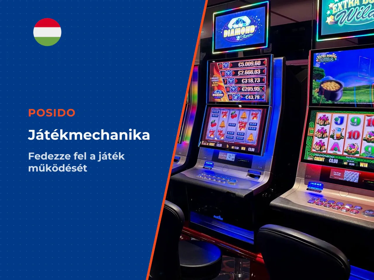 A Sweet Bonanza játék alapmechanikája. A