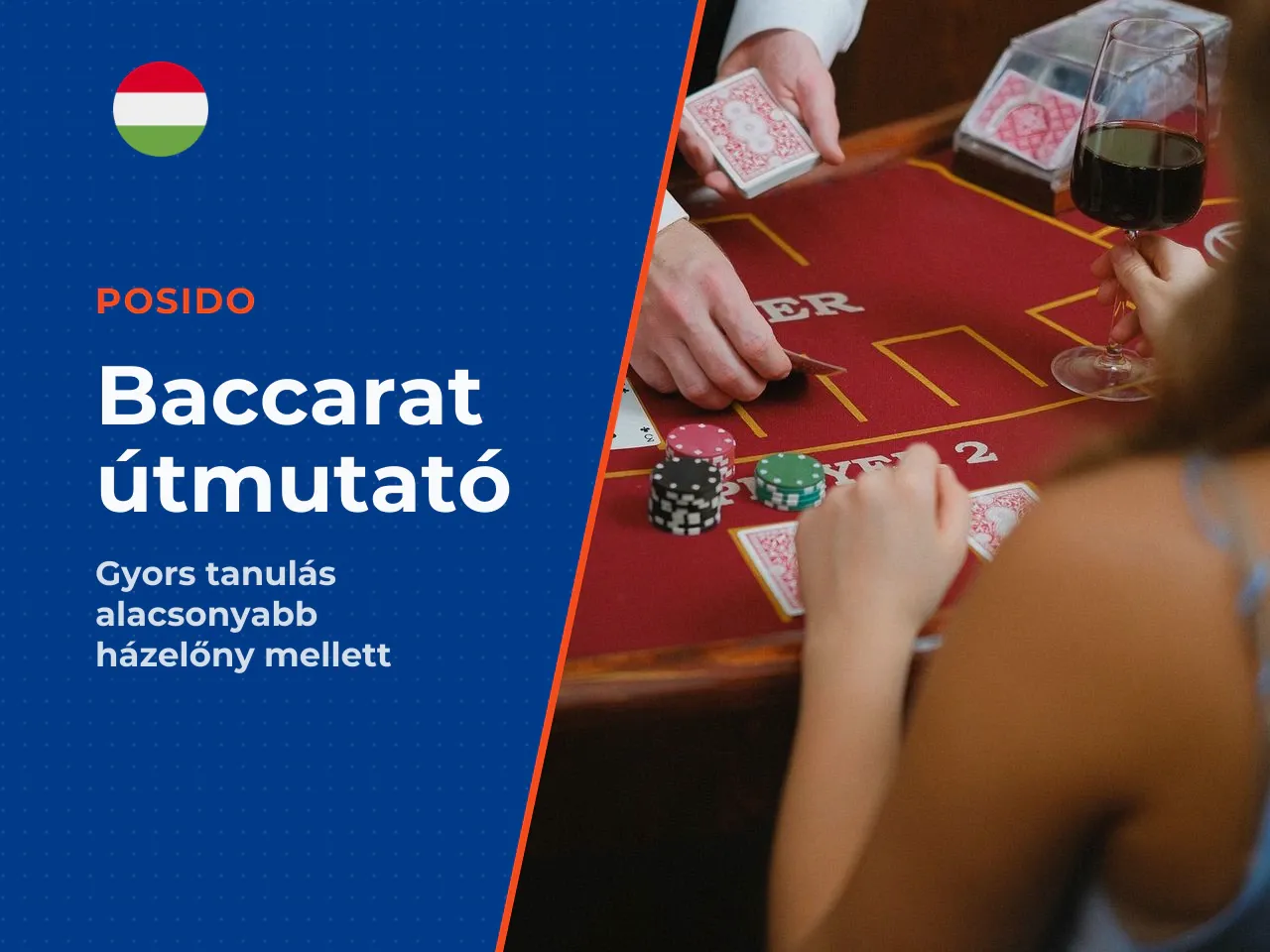 A baccarat ez a struktúra miatt