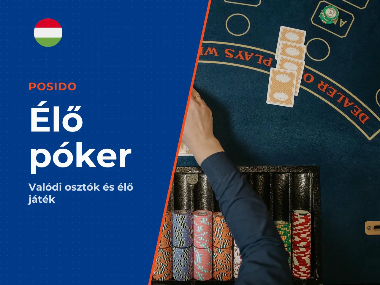 Hogyan zajlik egy live casino poker