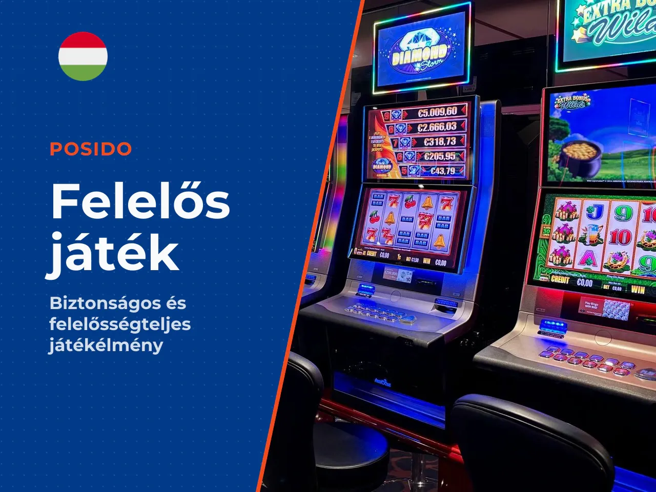 Felelős játékra vonatkozó figyelmeztetés A valódi