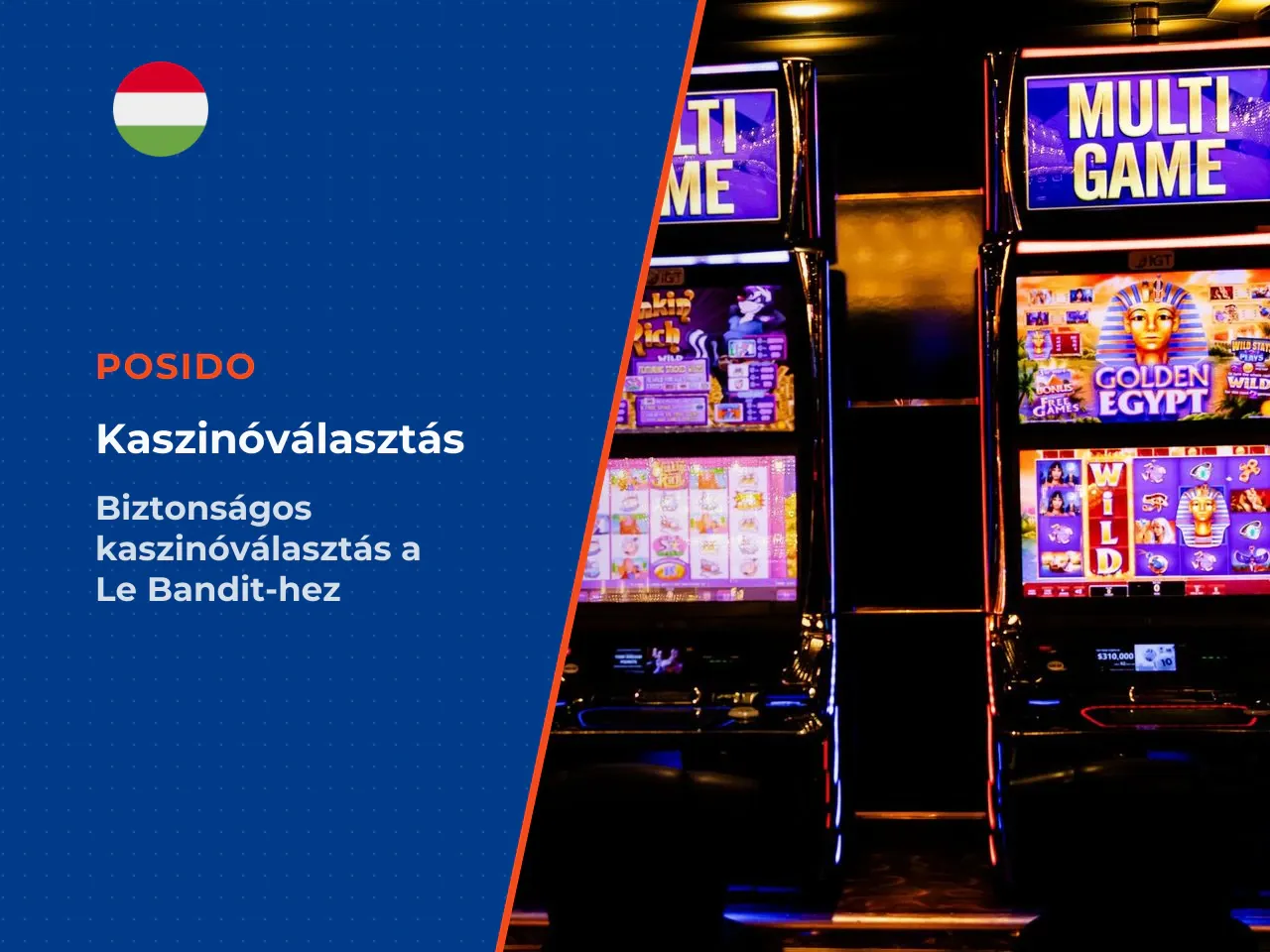 Kaszinóajánlat kiválasztása Le Bandit játékhoz. A