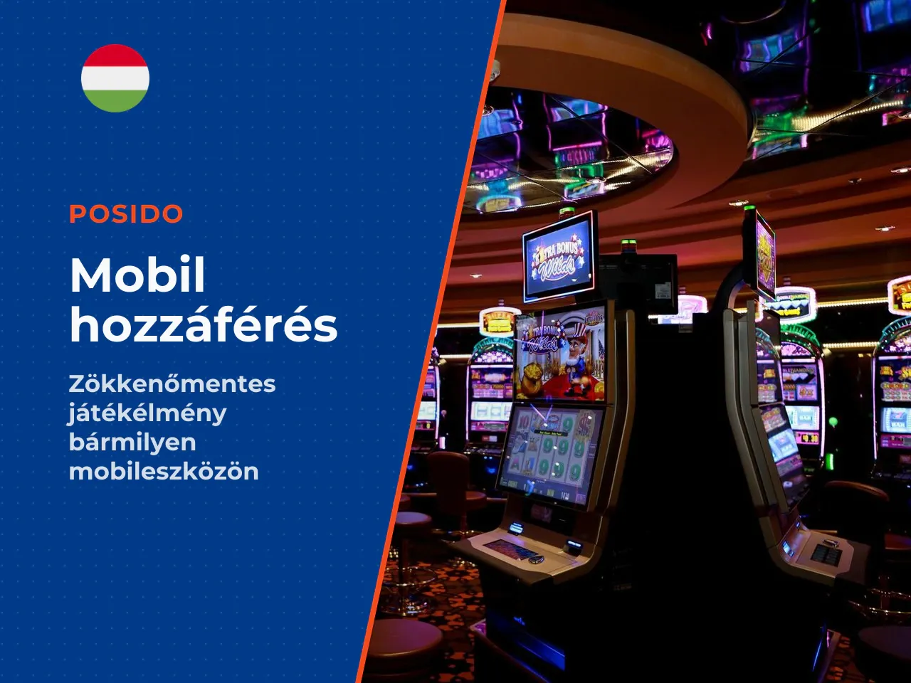 A Posido elérése mobileszközökről Magyarországon. A