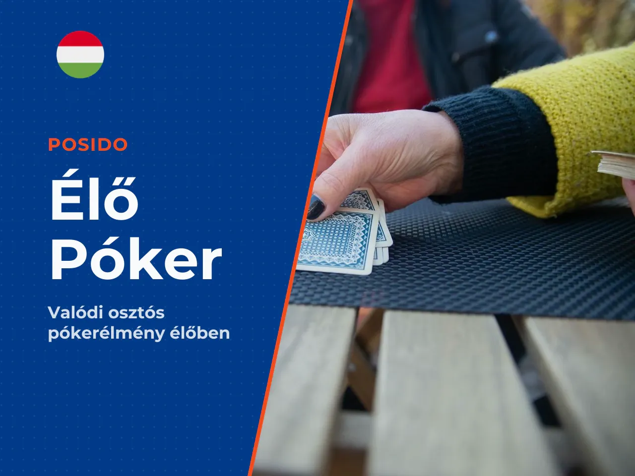 Poker live dealer valódi osztós élmény