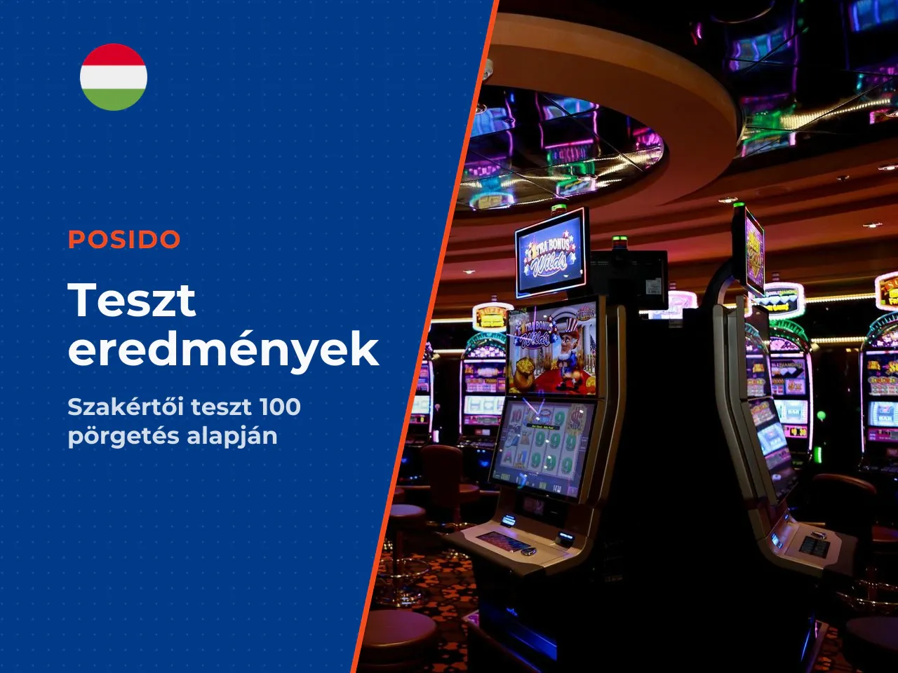 Szerkesztőségi 100 pörgetéses teszt eredménye. A