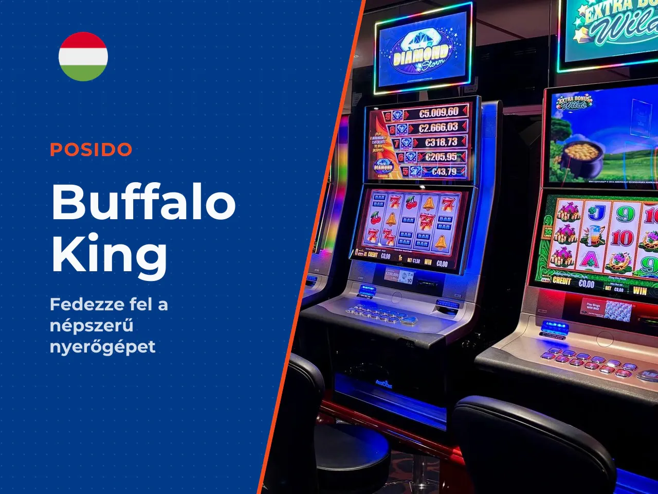 Buffalo King slot demo ingyenes játék
