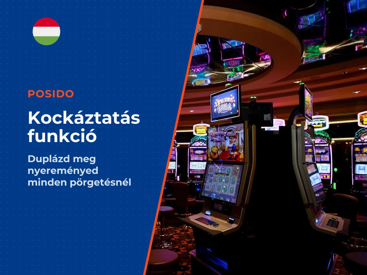 Kockáztatás Gamble funkció hogyan duplázhatod meg