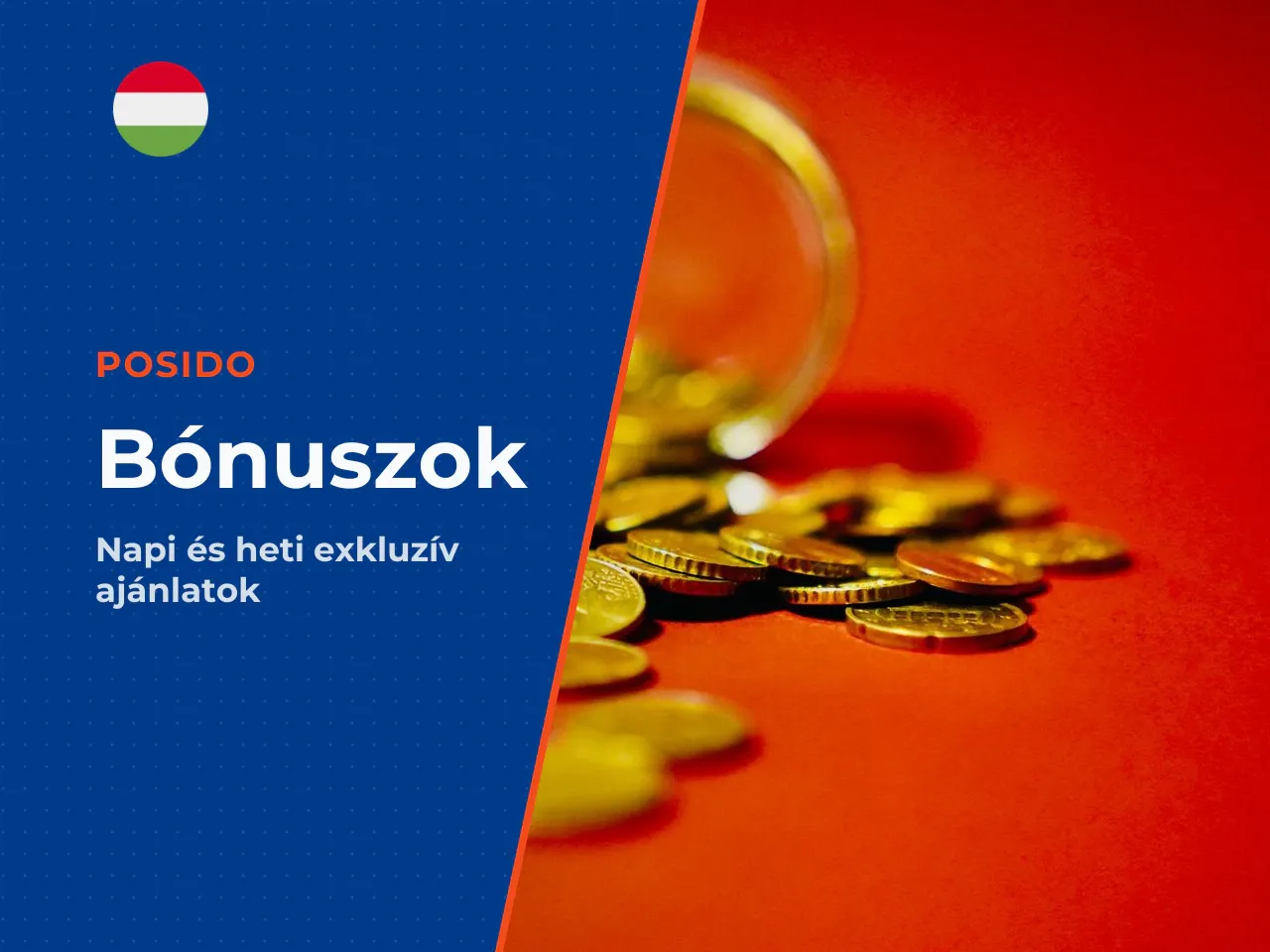 Napi és heti bónuszajánlatok. A fentieken
