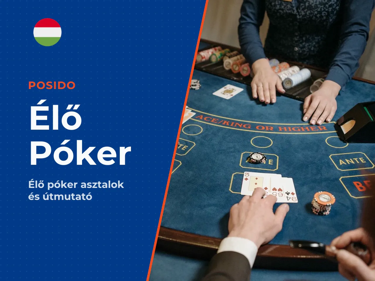 Live Texas Hold'em és élő casino