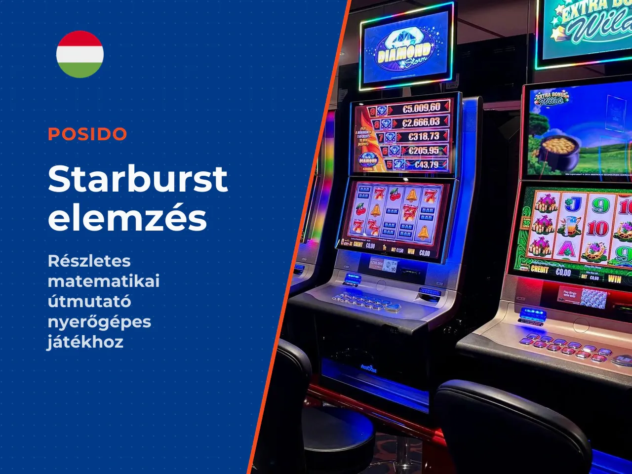 Starburst RTP, volatilitás és maximális nyeremény