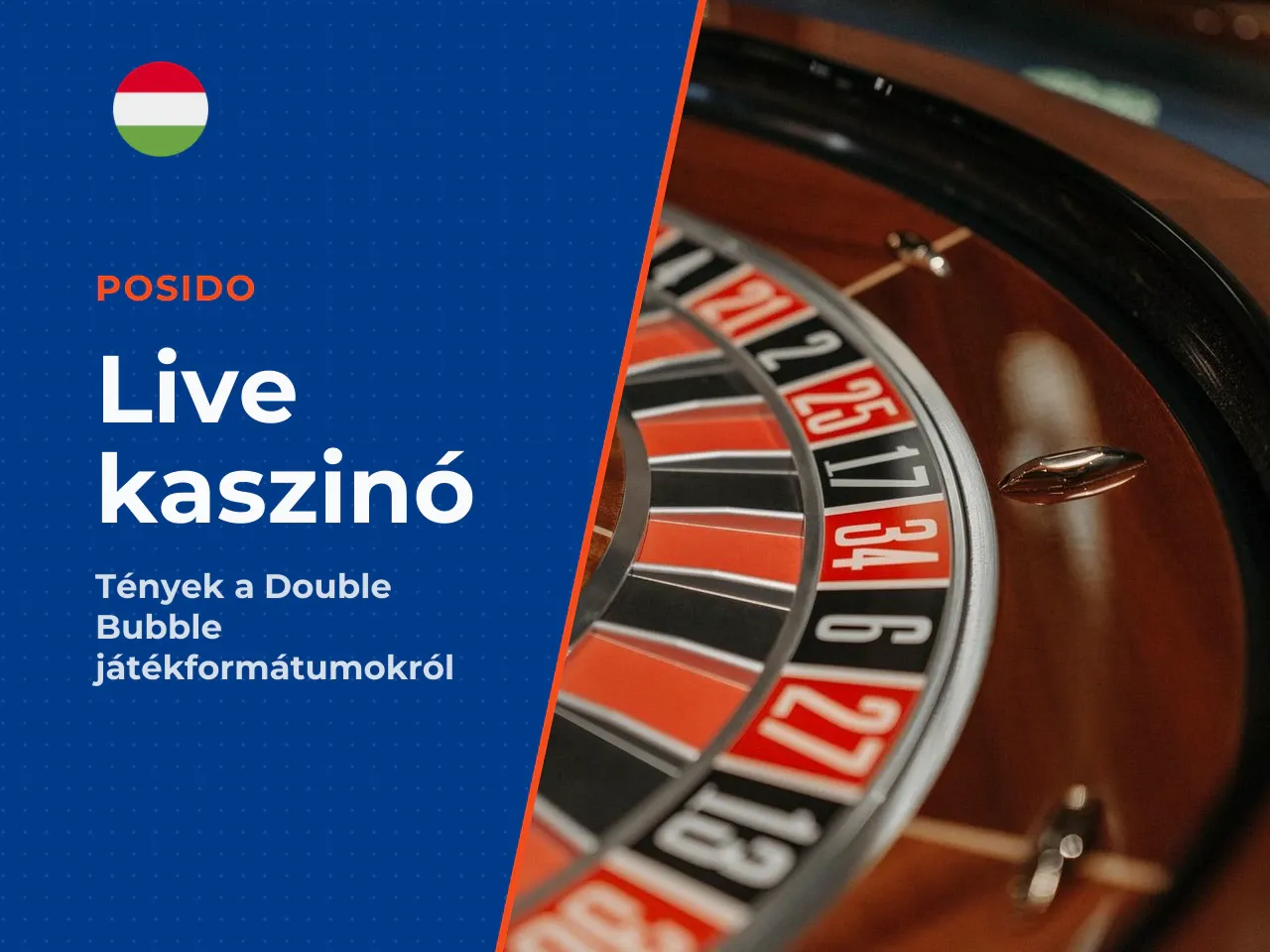 Létezik Double Bubble live casino formátumban