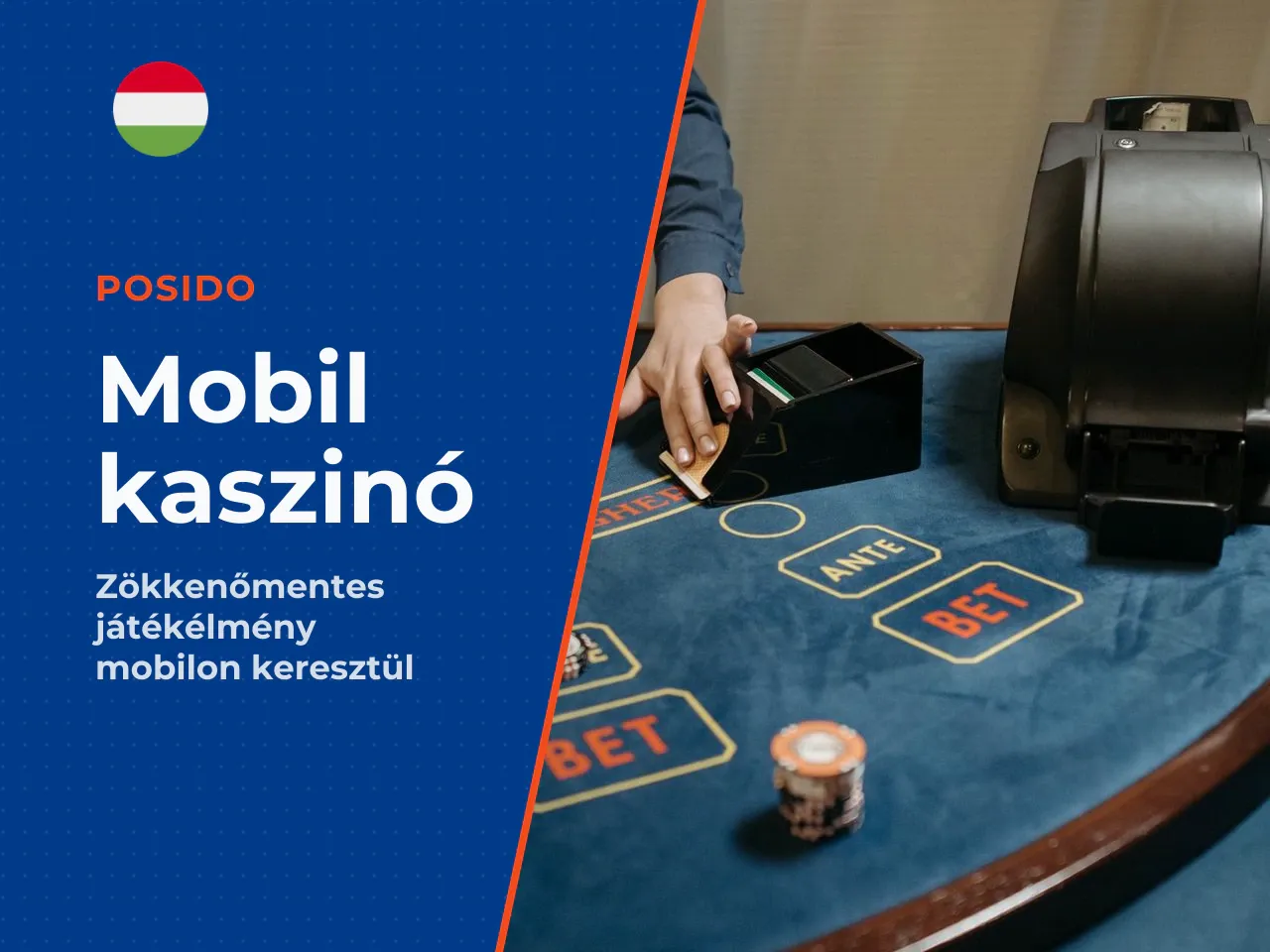 A mobil élő kaszinó használatához ajánlott