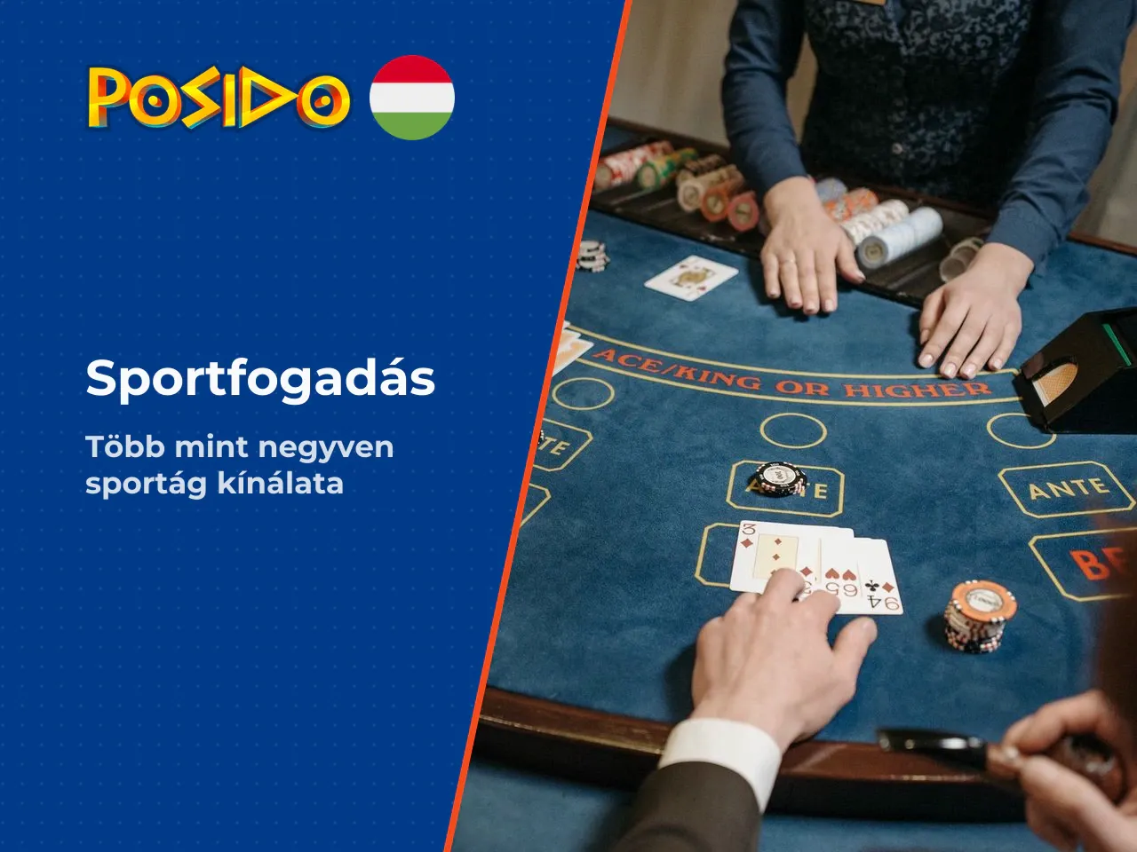 Posido sportfogadás piackínálat és sport bónuszok