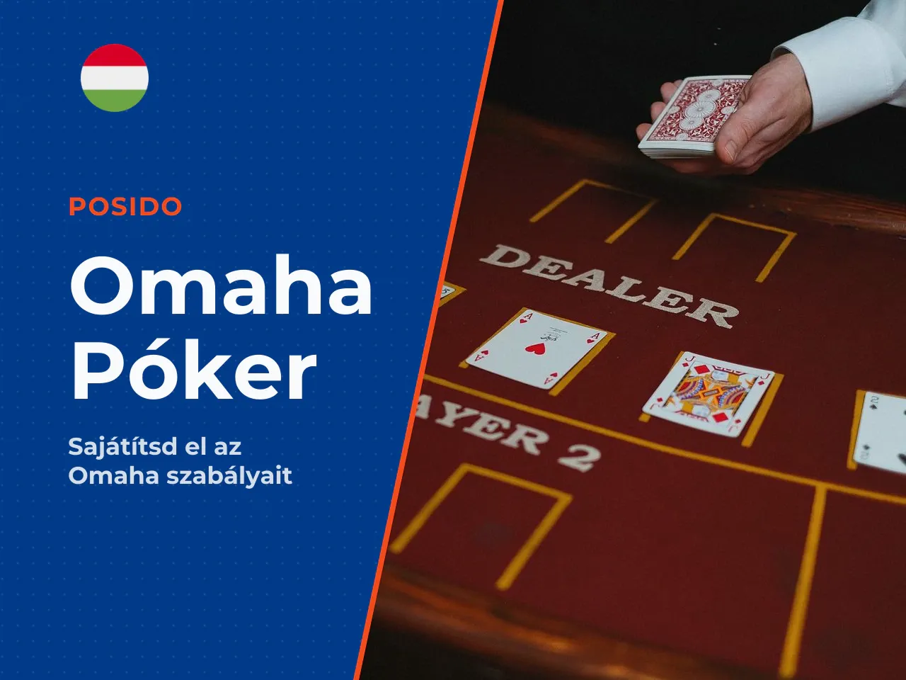 Omaha Poker 4 zárt lap és