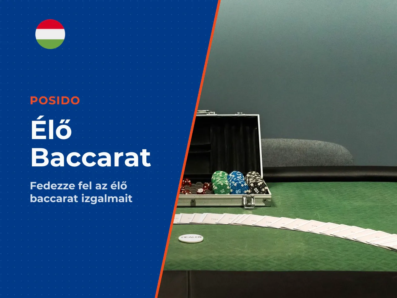 Baccarat live asztalok és játékvariációk. Az
