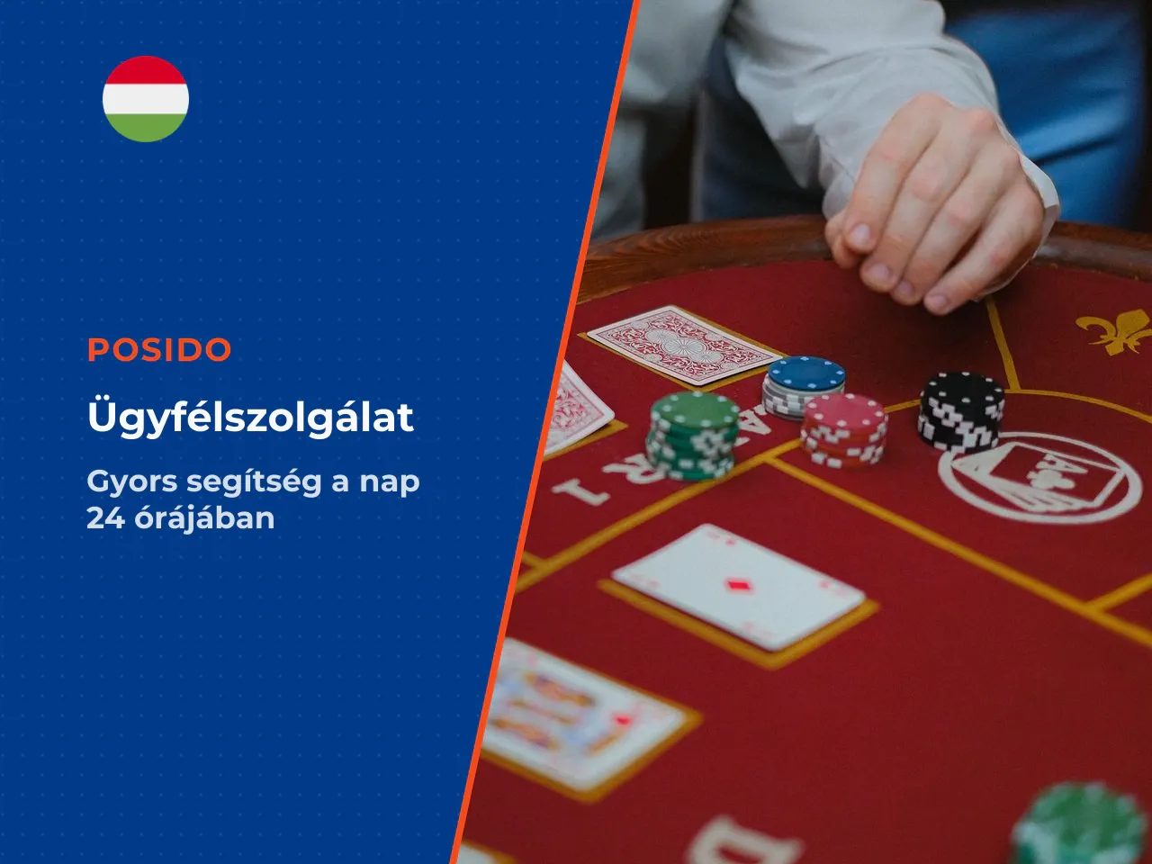 Posido Casino Support milyen segítséget kaphatnak