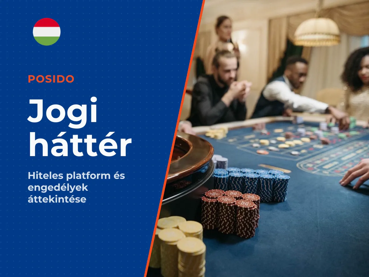 A Posido jogi státusza és engedélyei