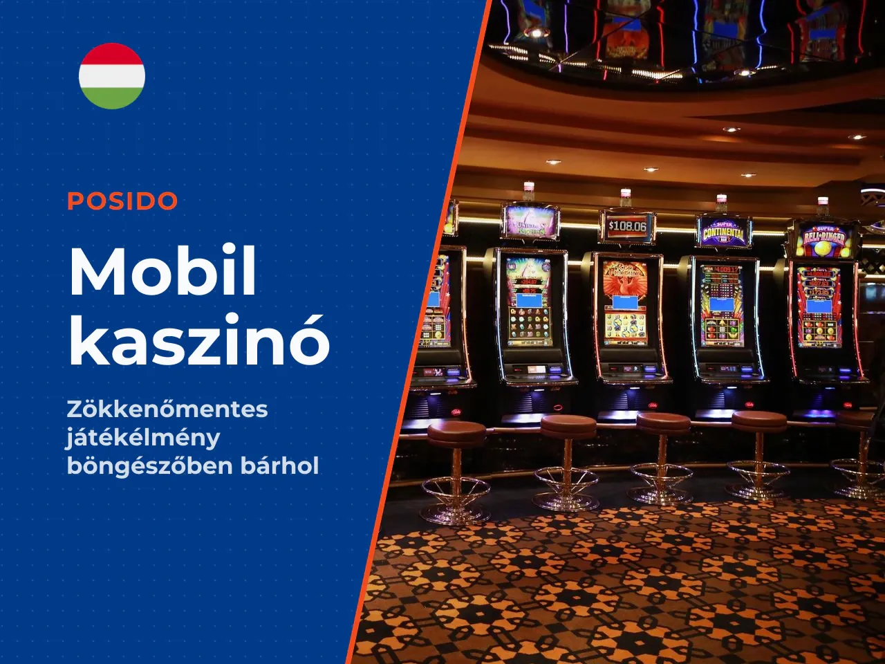 Posido mobil casino teljesítmény és kompatibilitás